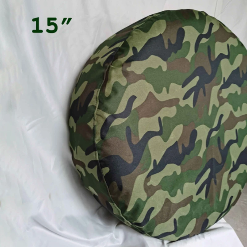 15inch Camouflage Green Car Spare Wheel Tire Tyre Cover Protector Tire Storage for RV Camper Truck Trailer Bus Van Lorry - view 5
