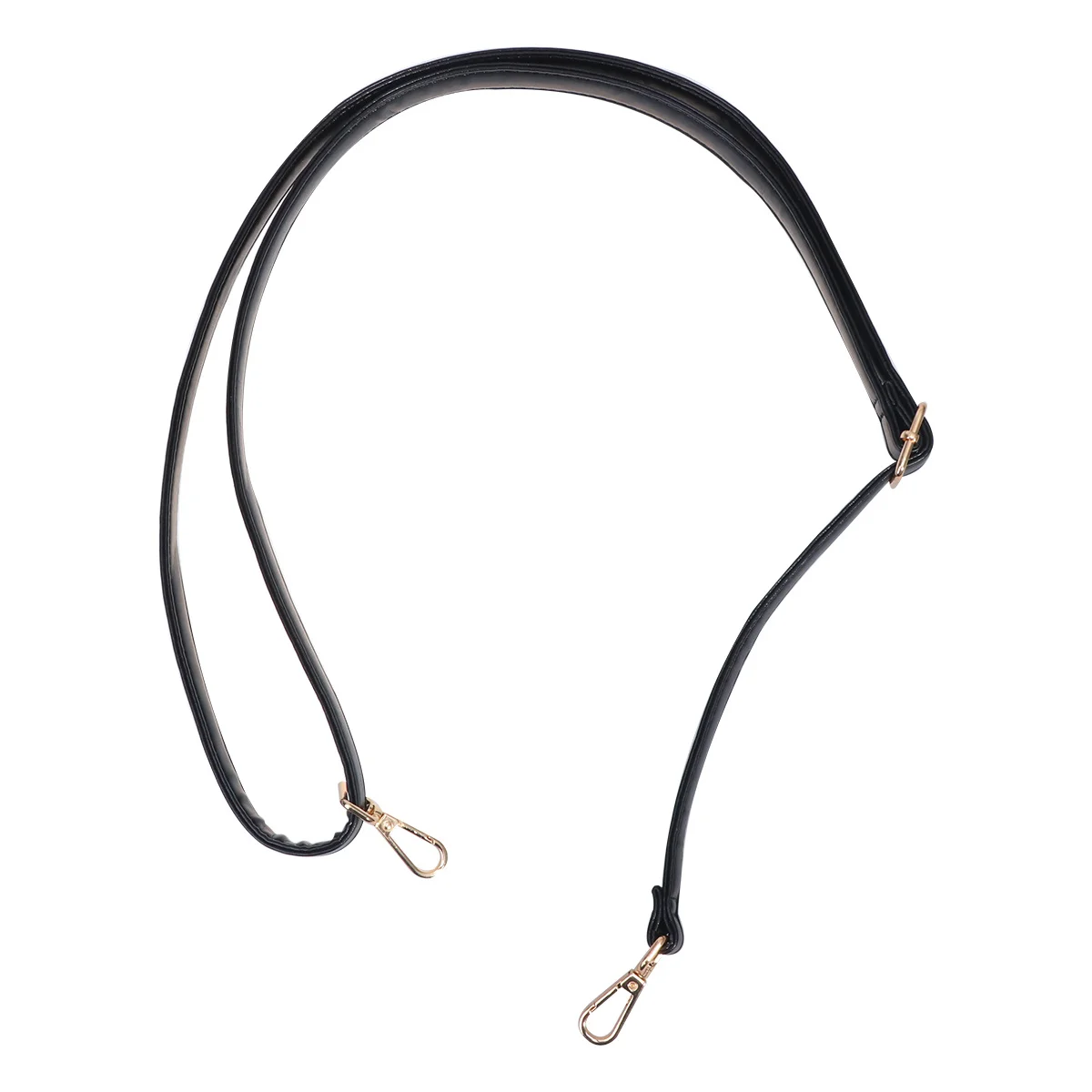 

Premium PU Replacement Bag Strap 2cm Width Long Adjustable Shoulder Crossbody Comfortable Accessory Black Bag Strap