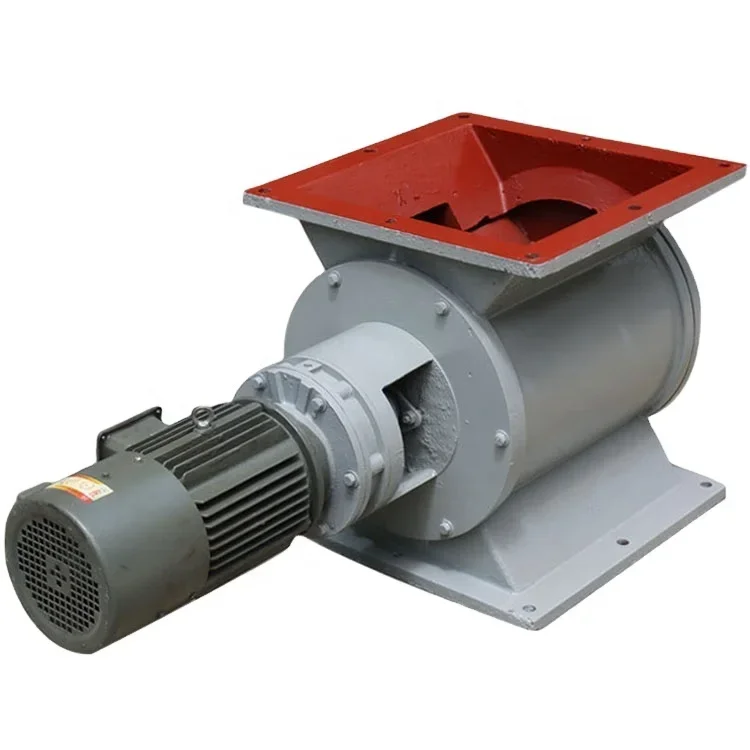 

Factory direct supply heavy duty ash dust discharge rotary airlock valve for pneumatic conveying