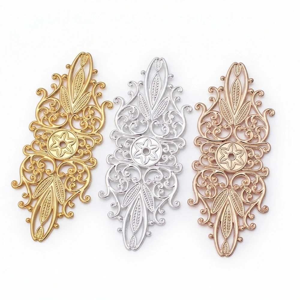 ชิ้นส่วนโลหะรูปดอกไม้ทองแดง 10 - Embellishment Crafts บทวิจารณ์และราคา