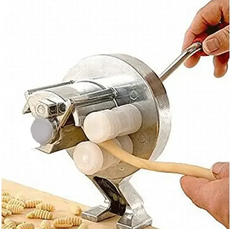 

Pasta Maker Aluminum Alloy Spaghetti Pasta Maker Cavatelli Fettuccine Noodle Press Machine Home Kitchen Pasta Cooking Tool