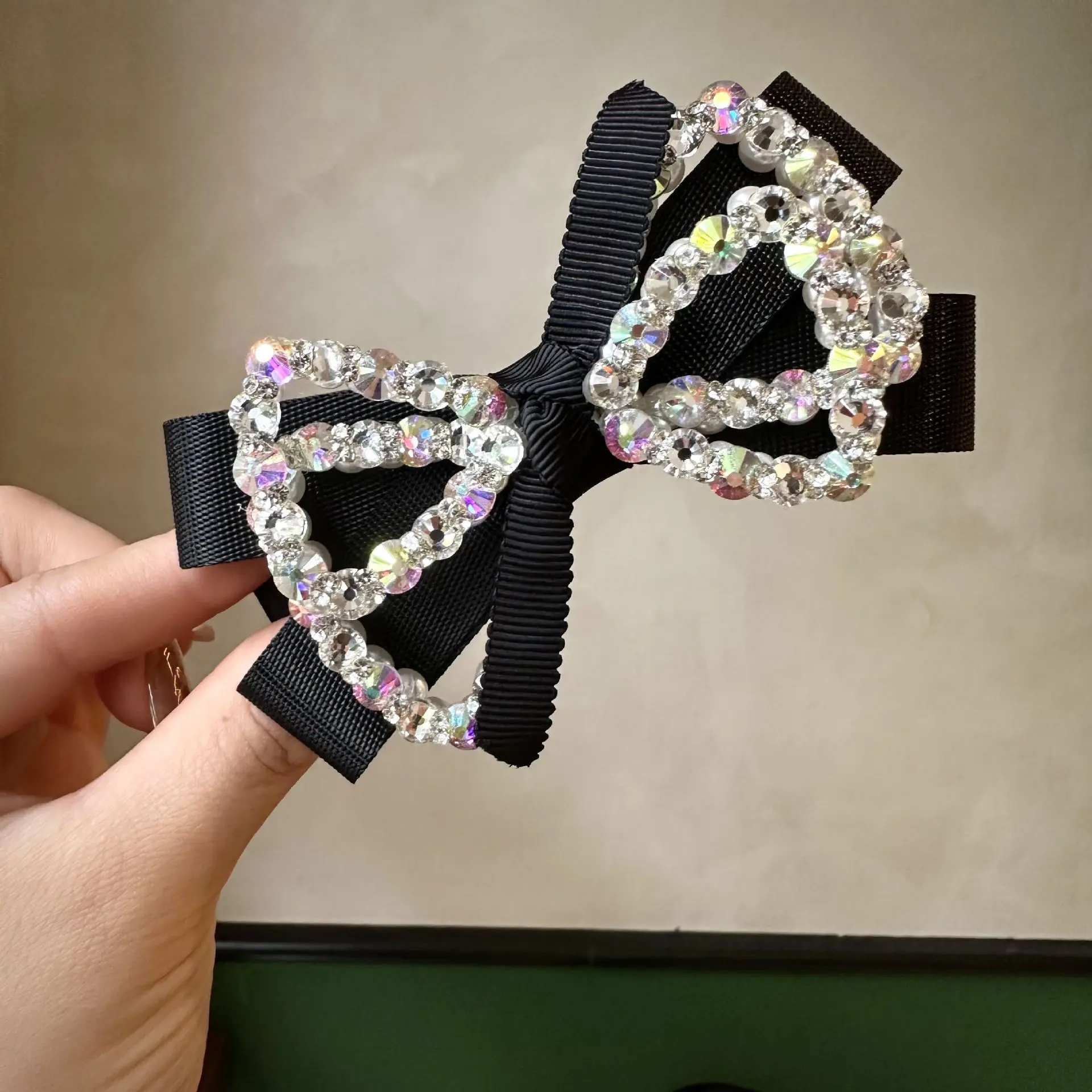 

Crystal Bow Hair Barrette Hairclip Bow Hairclis Pin Bow Side Clip Hairpins Bowknot Hair Clips Hair Accessories for Women