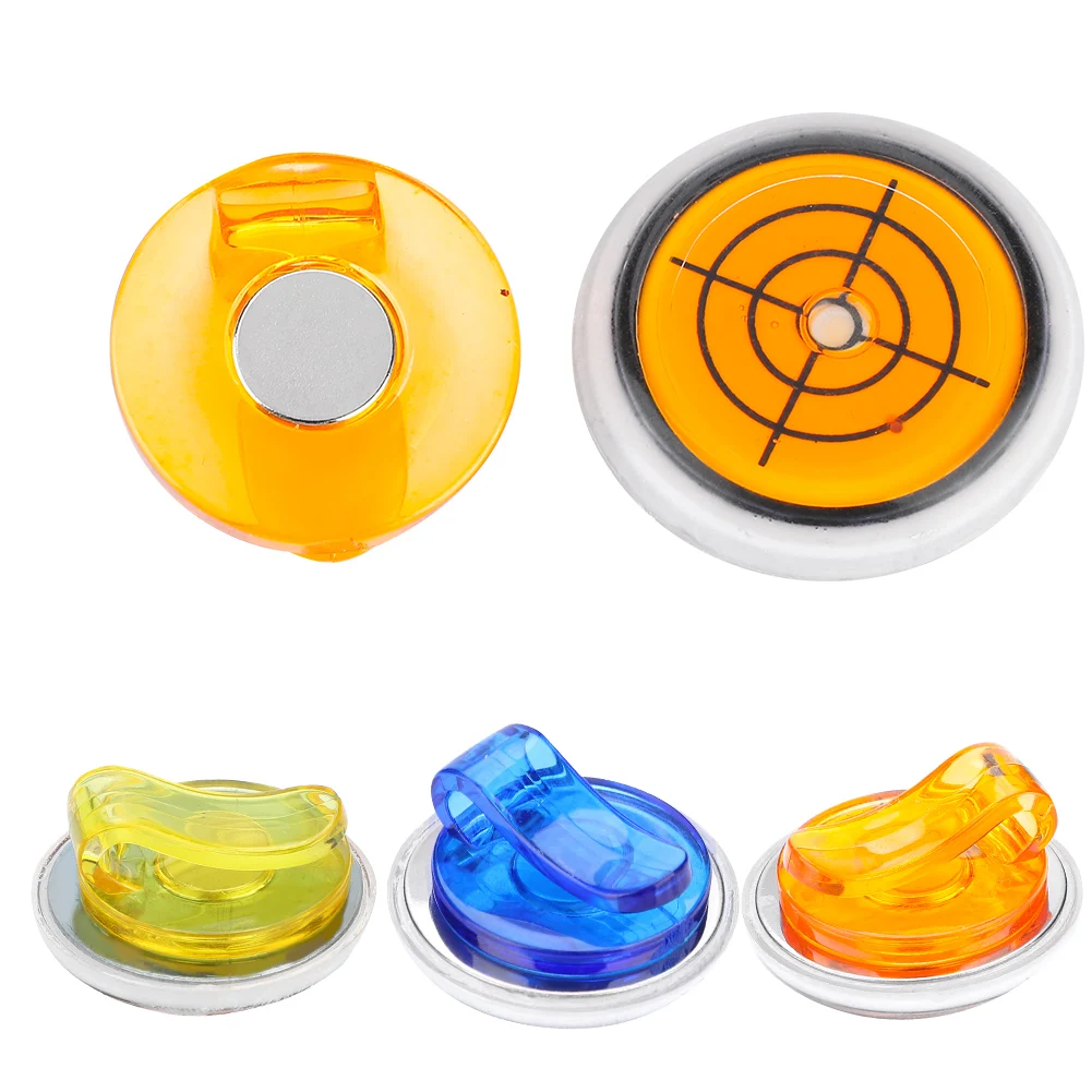 مشبك كروي على شكل كرة، مشبك قبعة بلاستيكي مع علامة كروية مغناطيسية قابلة للفصل