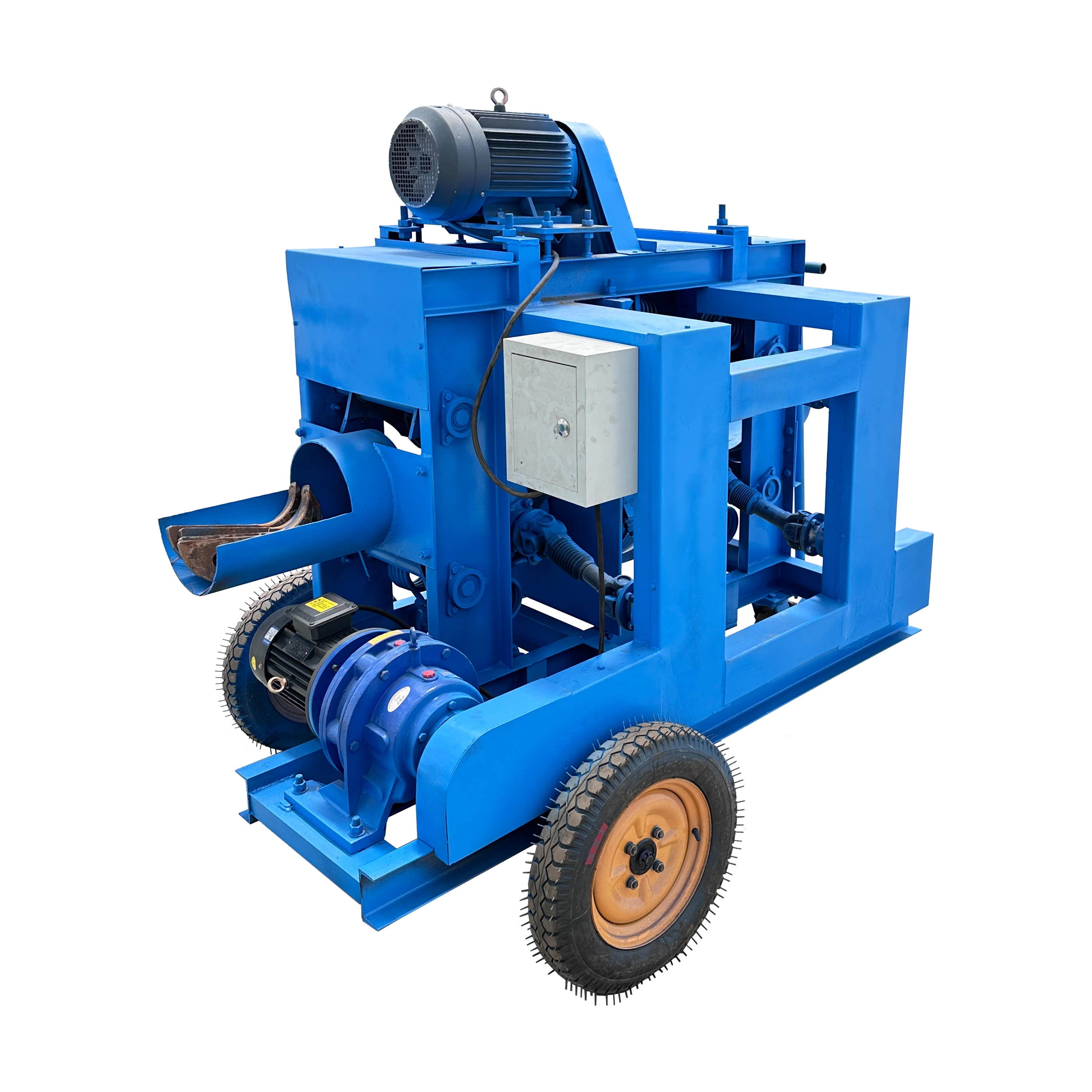 Sawmill-world SHHB320 Electric Ring Log Peeler | Easy-to-operate, low-consumption, energy-efficient biomass power plant