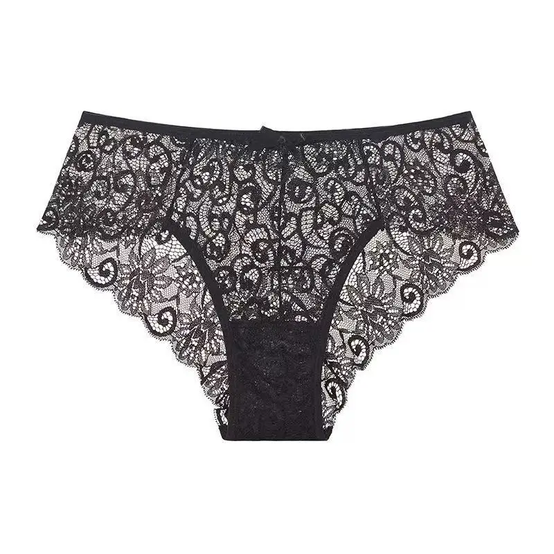 Plus size renda tangas mulheres sexy recorte cintura oca calcinha mulher calcinha feminina roupa interior