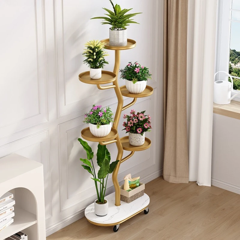 

five floors modern plant stand lounge garden outdoor Flowerpot display racks Hallway narrow podpórka do roślin balcony furniture