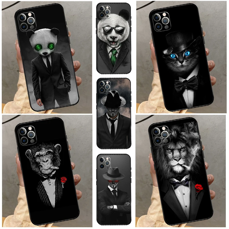 Man Suit Shirt Tie Case For Samsung Galaxy S24 S26 Ultra S20 S21 S22 S23 S25 Ultra S10 Plus S25 FE Back Cover
