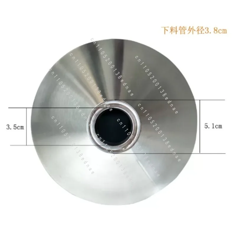 304 Stainless Steel Hopper, Paste Liquid Cylinder Filling Machine Accessories, Material Drop Bucket, Storage Hopper