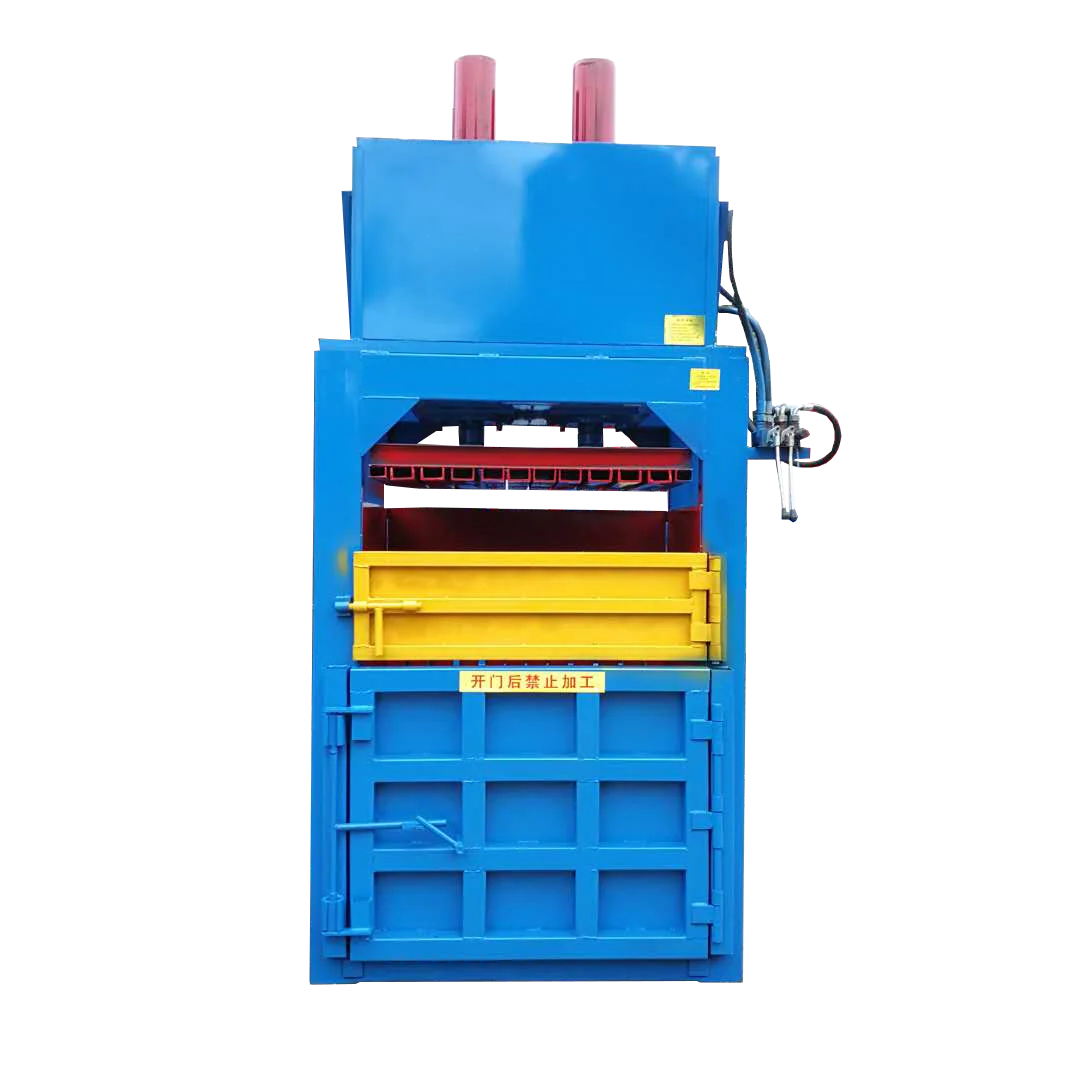 ACCE High Pressure 30Ton Waste Paper Cloths Baler Of Garbage Station Cloth Waste Compressor Baler Machine