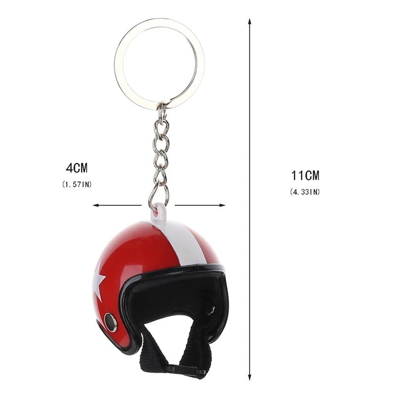 LLavero de cascos de motocicleta para hombre y mujer, llaveros creativos y bonitos para el coche, regalo colgante, gran oferta, novedad