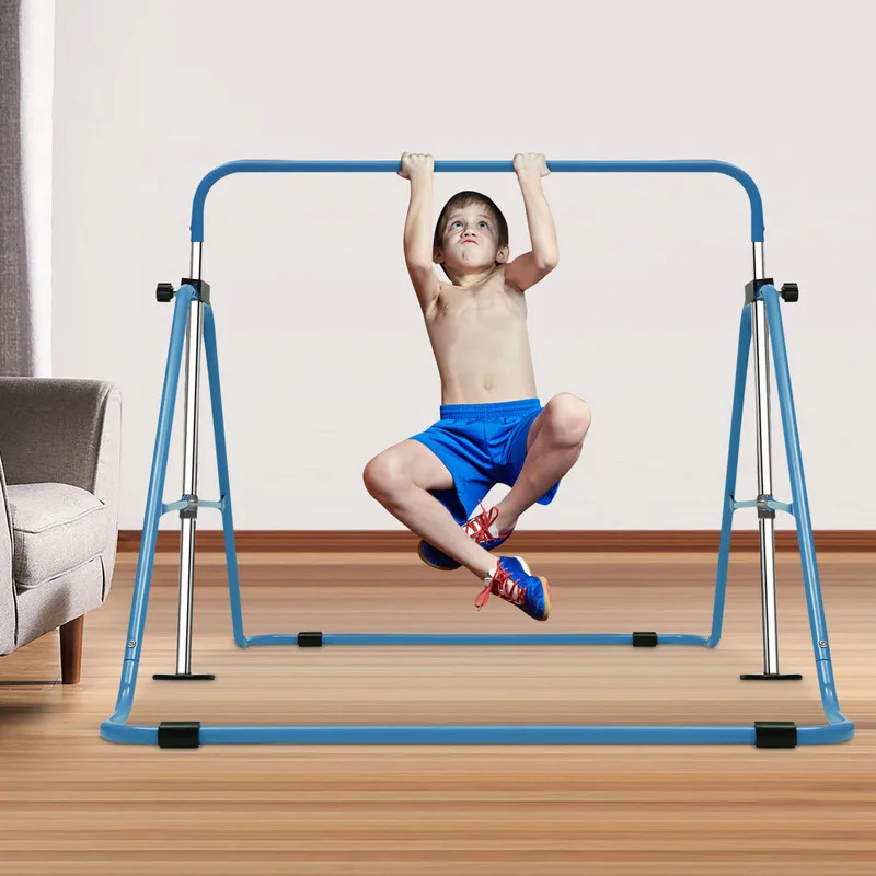 Soporte de entrenamiento de gimnasia para niños y jóvenes, mueble de nivel alto ajustable para el jardín, interior, familiar