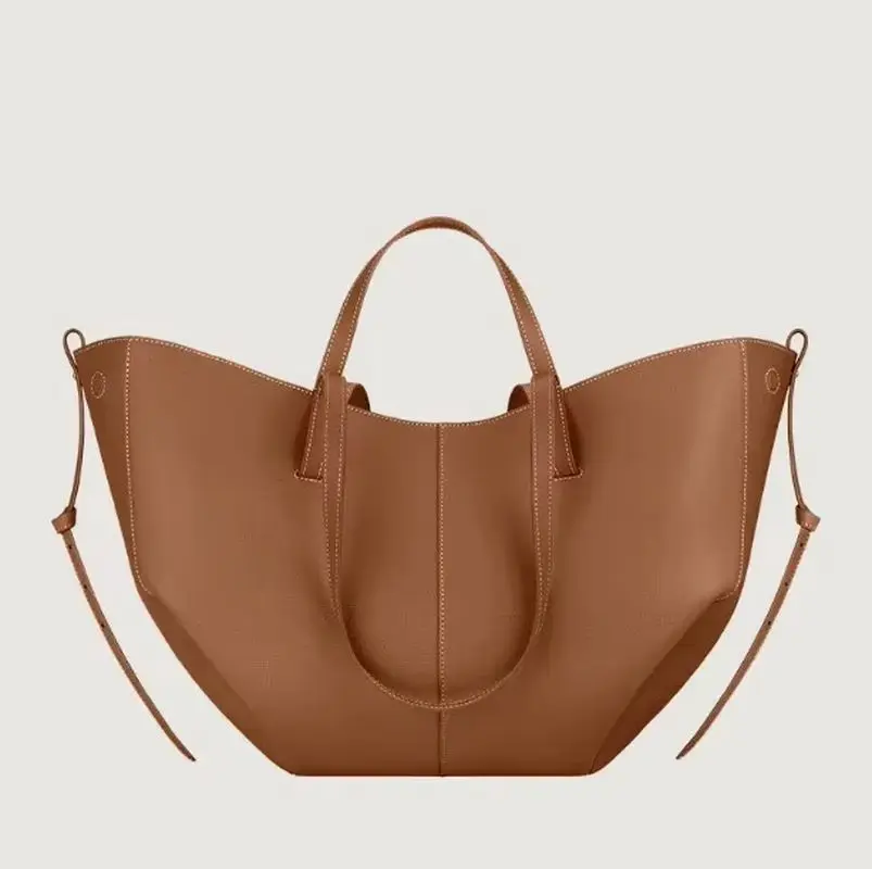 Pol Wings Ladie Hot Large-Capacity Underarm Tote Bag Retro European And American Niche Bucket Handbag Fashion Classic Xmas Gift