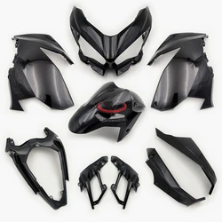 For NINJA400 2018-2019-2020-2021-2022-2023 Fit Ninja 400 Fairing Accessories Green Black Bodywork Components Pack Left Right