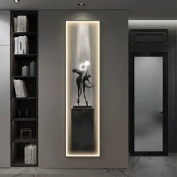Modern Abstract Art Interior Painting Led Wall Hanging Lamp For Living Room Kitchen Porch Aisle Dining Room Room Home Decoration