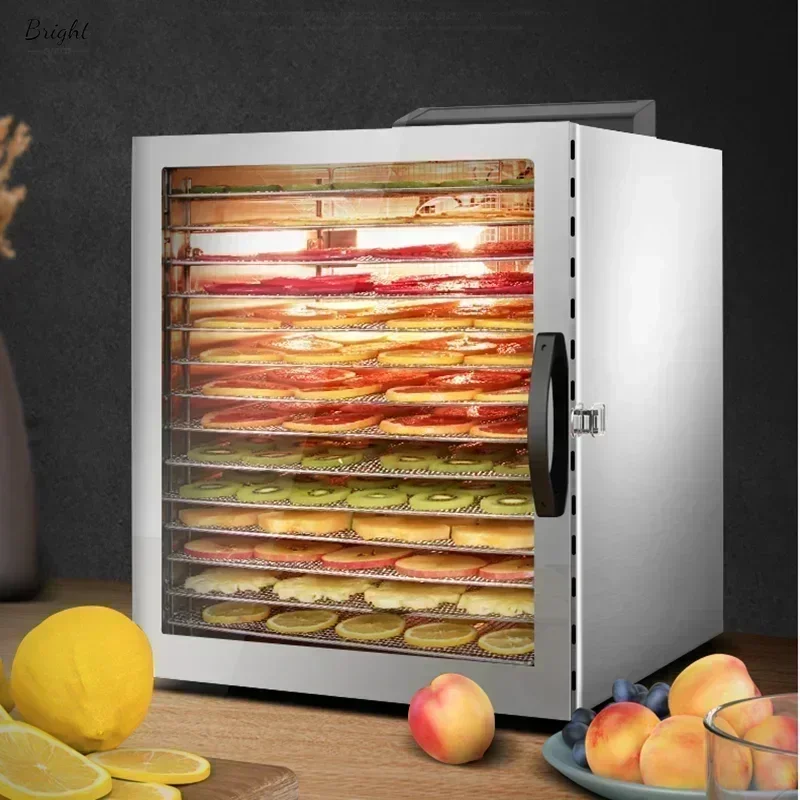 

New Stainless Steel Dryer Food Household Fruit and Vegetable Dehydration Air Dryer Pet Meat Dry Ingredients Dryer