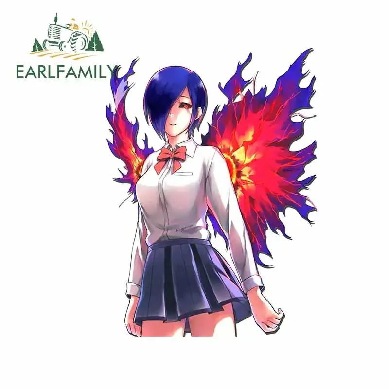 

EARLFAMILY 13 см x 9,6 см для призрака, аниме, автомобильные наклейки, виниловая наклейка для автомобиля, индивидуальный креативный виниловый материал для JDM SUV RV