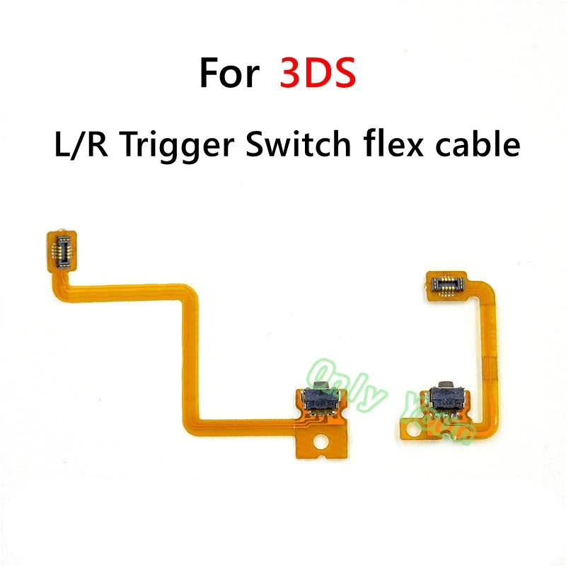 Aipinchun 2Pcs/Set Original Shoulder Trigger Button Left Right Flex Cable L/R Flex Cable For Nintendo 3DS Repair L/R Switch