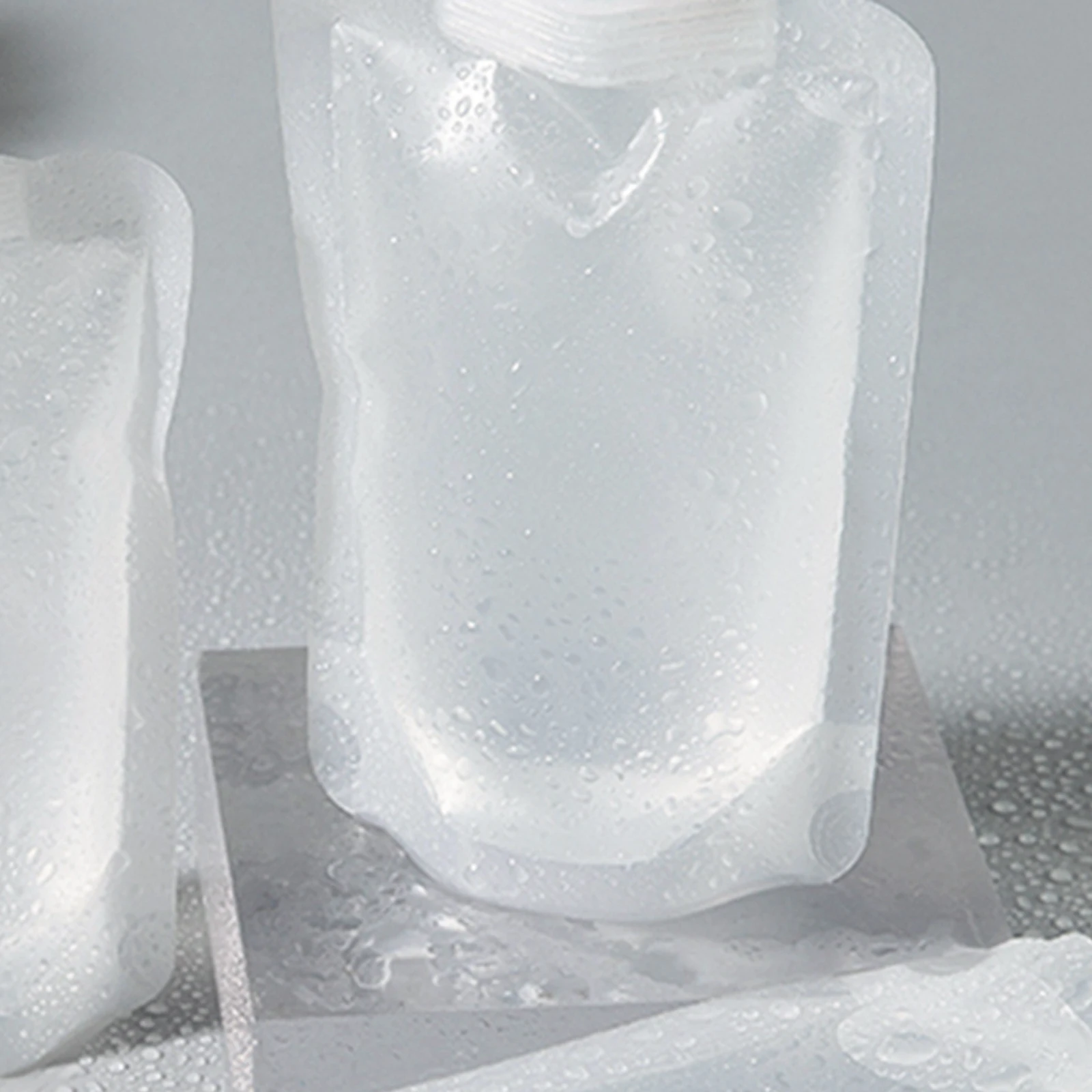 

20Pcs Lotion Storage Bags 100Ml Travel Squeeze Pouches Reusable Waterproof Dispensing Bags for Shampoo Lotion Creams Air Tight