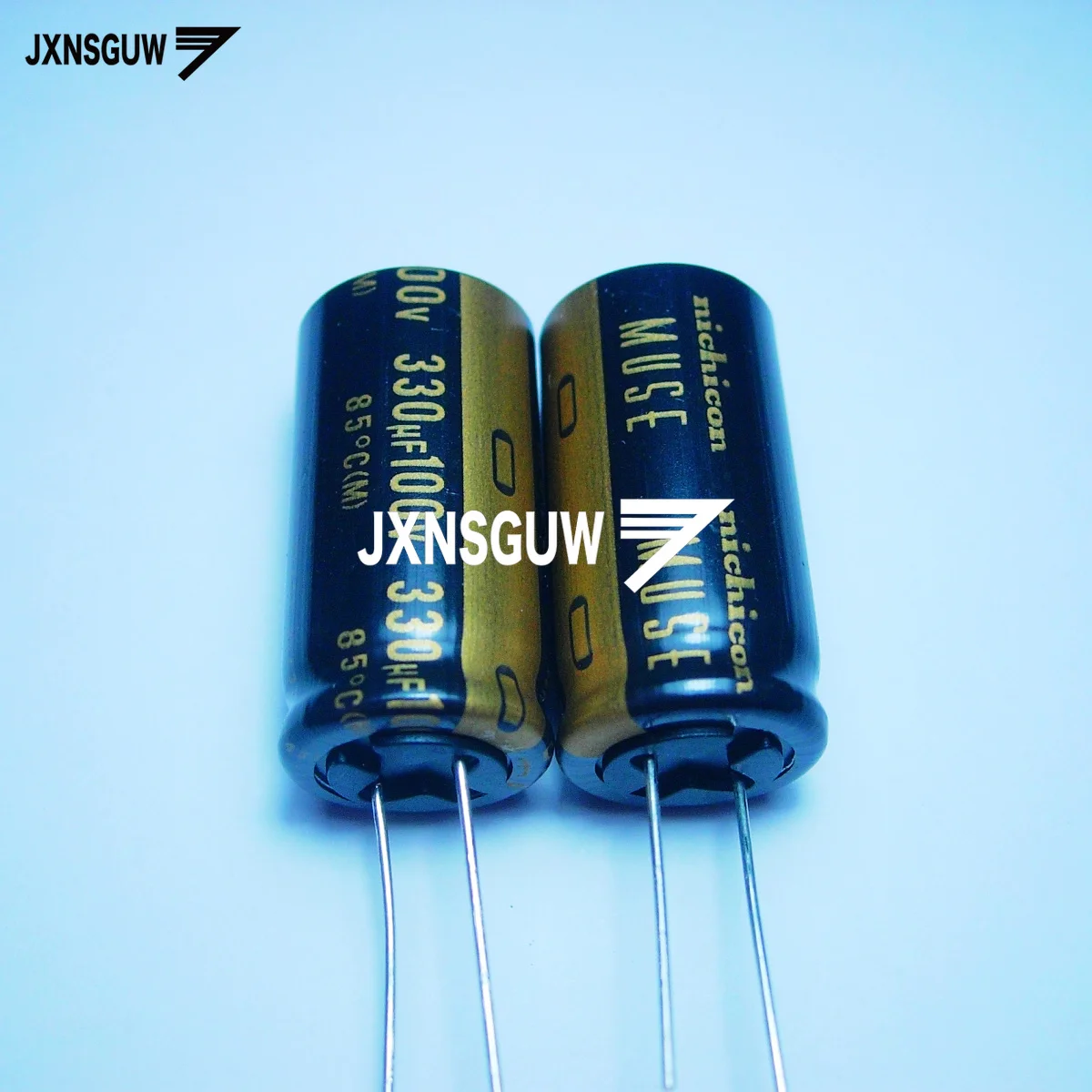 

10PCS NICHICON MUSE KZ 100V330UF 18X35.5MM P7.5MM 330UF/100V Fever Audio Electrolytic Capacitor 85degrees 330uF 100V