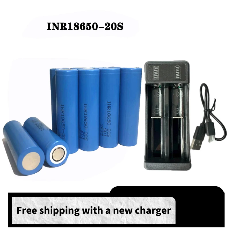 18650 battery with a charger included 20S LI-ION 3.7V3000MAH+charger rechargeable Batterie for screwdriver to 35E batteries