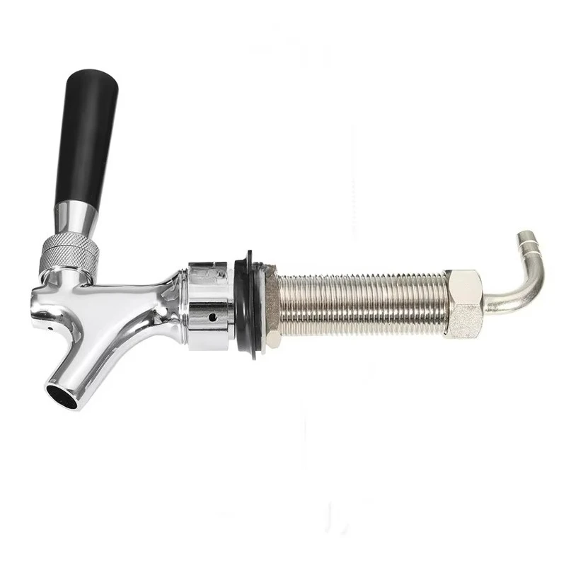G5/8 80mm Long Shank Beer Taps Beer Faucet Draft for Homebrew Keg