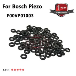 0445116016 O-ring 10PCS Oil Return Pipe Joint Sealing Ring Return Oil Backflow Joint Pipe for Bosch Piezo Diesel Injector