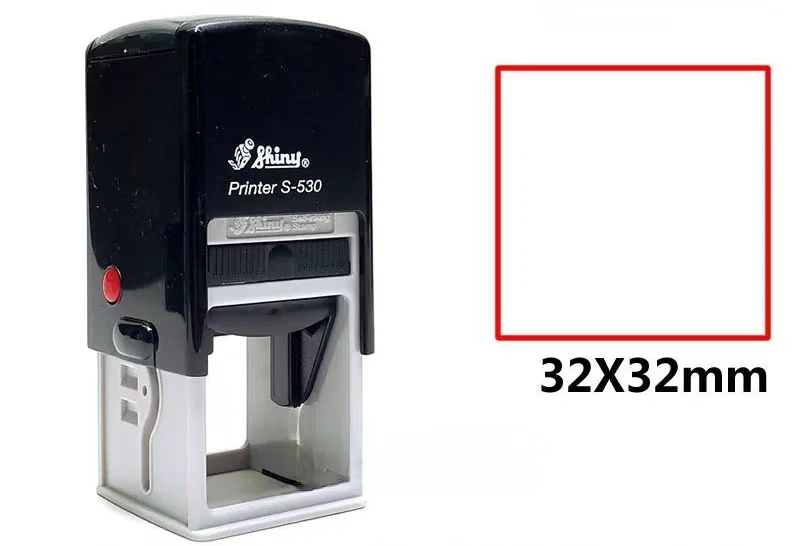ختم الحبر الخلفي الجديد اللامع ، الشعار المخصص ، الطباعة على النطاط ، الحبر الخلفي ، نوع الضغط المربع ، بالحبر ، الطوابع #2