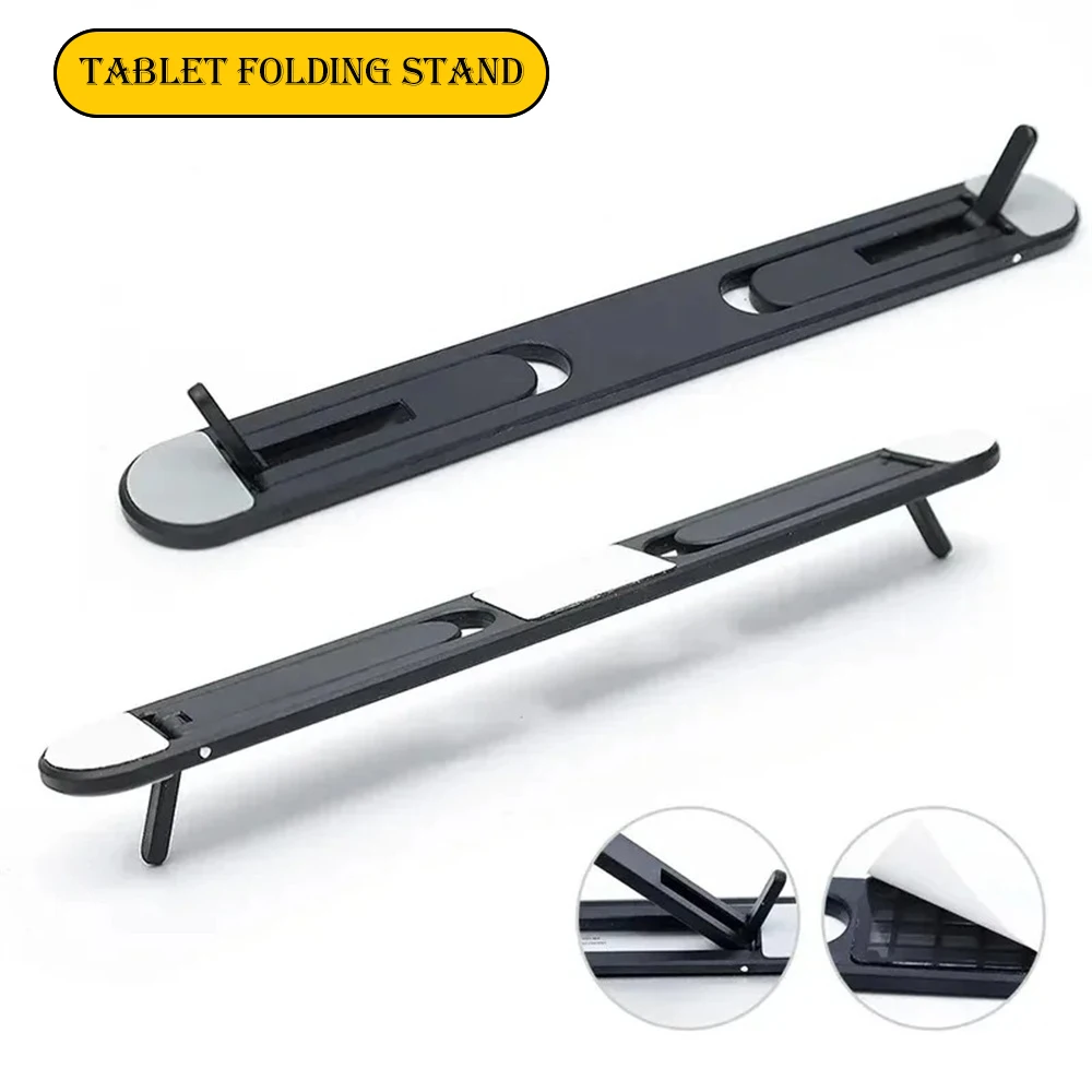 Soporte plegable para portátil MacBook Pro Air, soporte Invisible para portátil, soporte de refrigeración, soporte adhesivo Universal para ordenador portátil