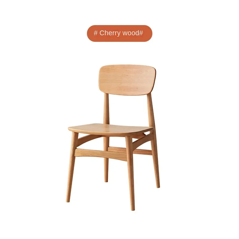 Wyj Beimo Furniture Dining Chair Nordic Solid Wood with Armchair