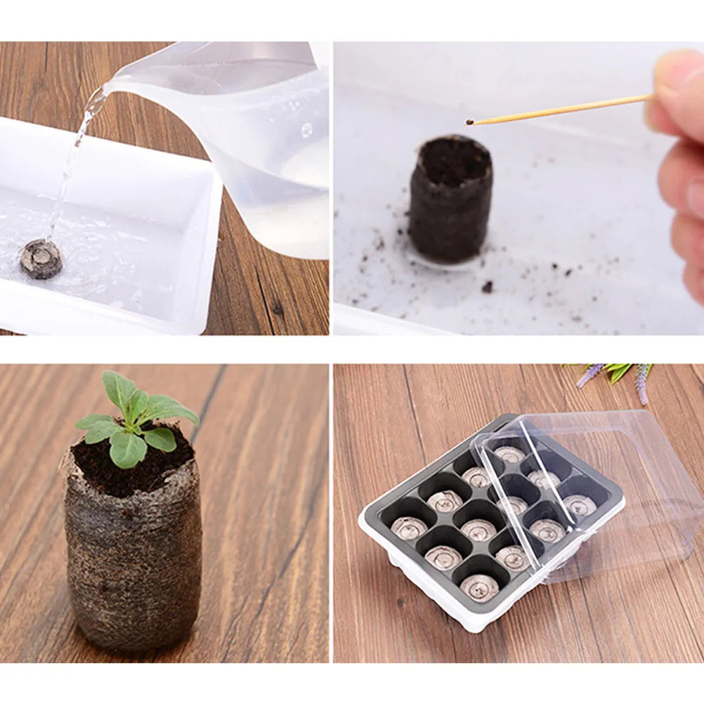 

20Pcs 3Cm Compressed Peat Blocks Nutrient-Rich Planting Pellets Starting Rapid Breeding Ideal for Indoor Outdoor