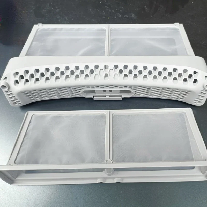 1 قطعة مرشح مجفف ملابس لآلة تجفيف هاير زغب الوبر شبكة مرشح نظافة الملابس شاشة قطع الغيار الأصلية #1