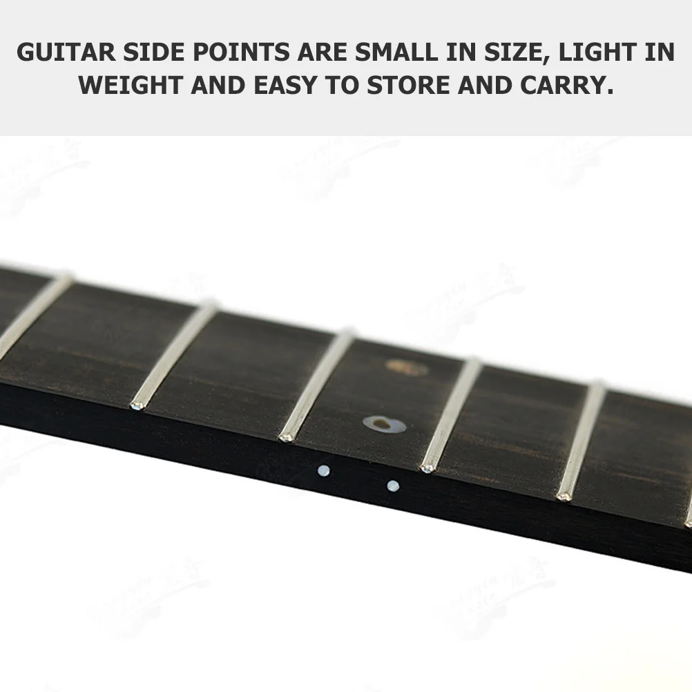 

200Pcs Guitar Fingerboard Side Dot Professional Inlay Maker for Fretboard Position Marking Ukulele Banjo Guitar Side Maker Parts