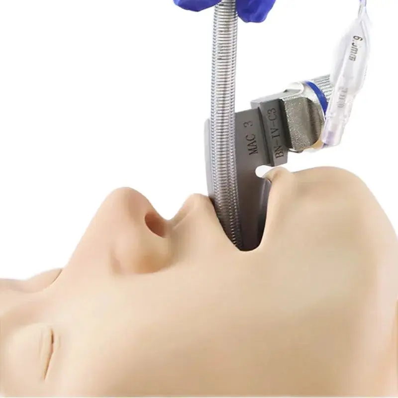 Modèle de formation à la gestion des voies respiratoires, ventilation nasopharyngée, simulateur d'intubation trachéale et de cricothyrotomie pour la pratique