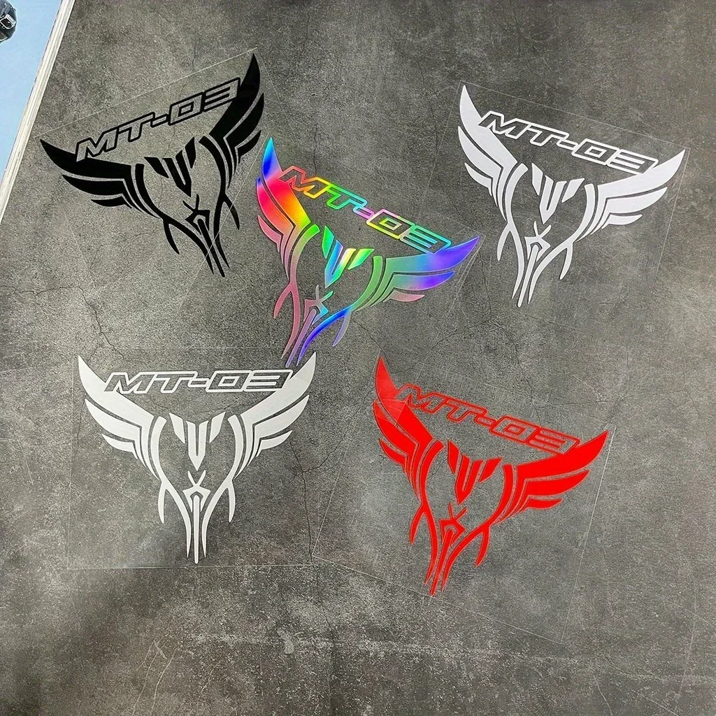 Dazzling MT - 03 Winged Stickers in Multiple Colors! Ideal for Motorcycles, Helmets, and Bicycles to Flaunt Your Style