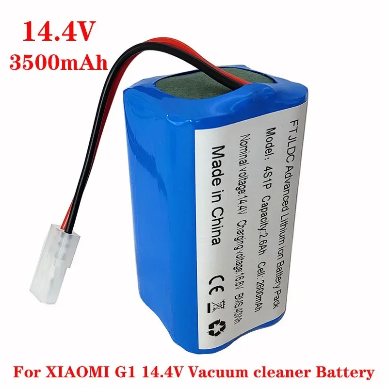 

Genuine 14.8V 3500mAh Li-ion Battery for Xiaomi G1 MI Robot Vacuum-Mop Essential MJSTG1 Robot Vacuum Cleaner 18650 Battery Pack