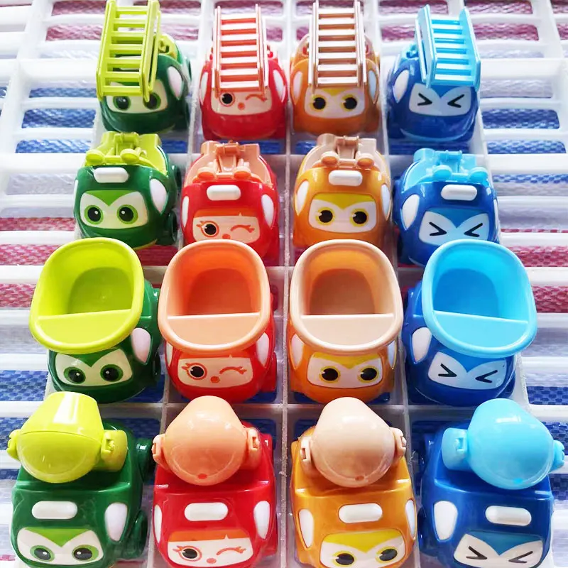 Cute Cartoon Engineering Car Toys for 0 3 6 Years Baby Kids Inertia Sliding Mixer Dump Truck Tractor Vehicle Boy Girl Gifts