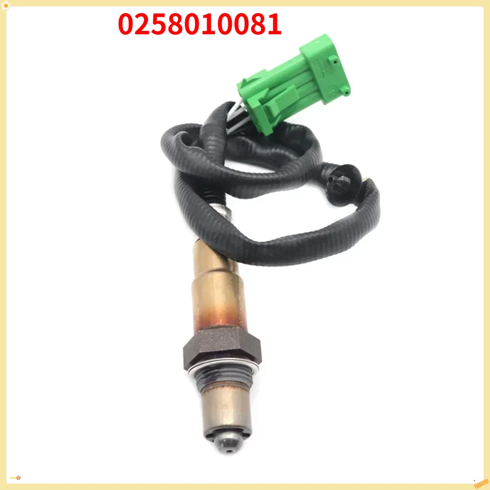 NEW Air Fuel Ratio Lambda O2 Oxygen Sensor 0258010081  for Peugeot 207 208 308 408 5008 508 RCZ 1.4l 1.6l CITROEN 1618HC 1618.HC