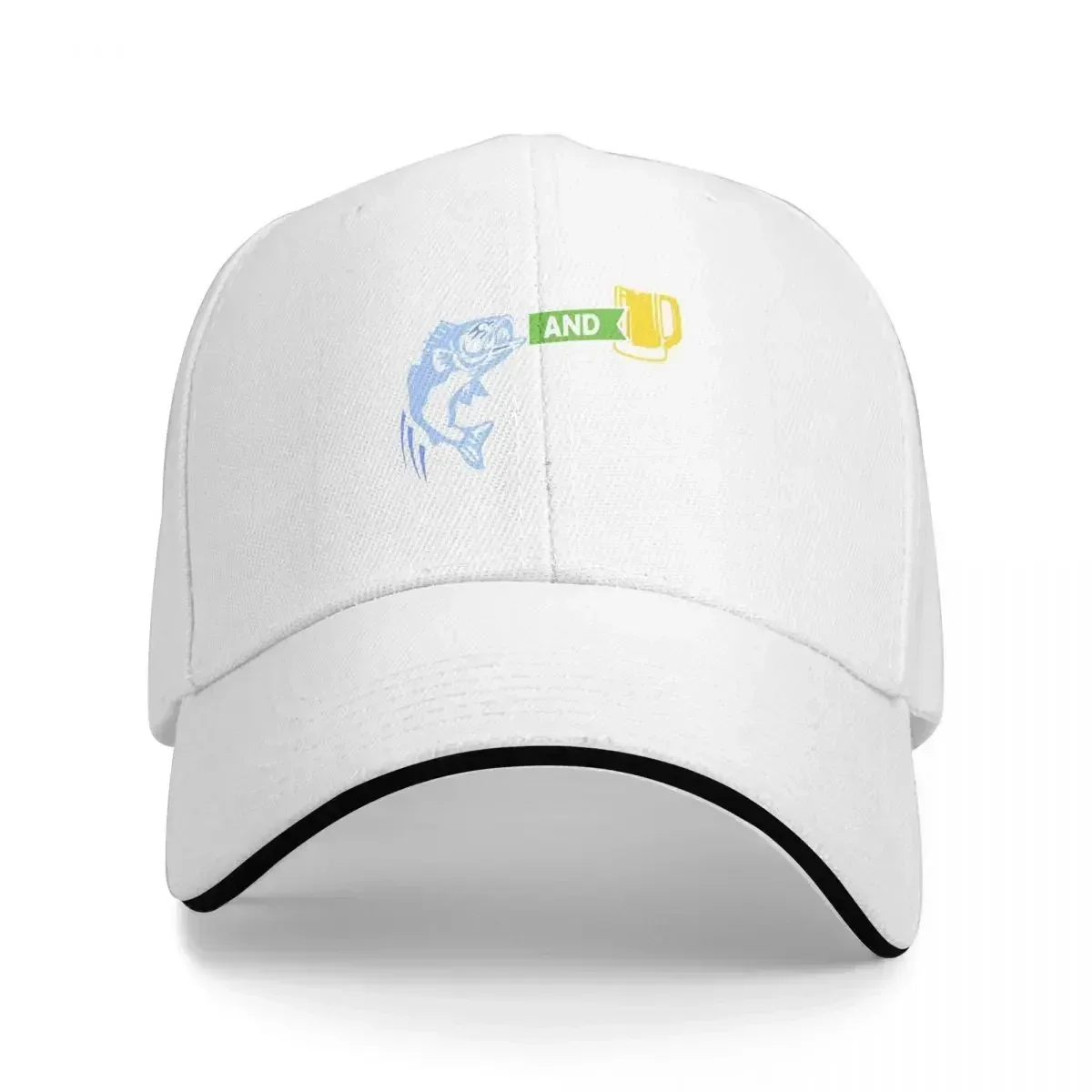 Fishing And Beer What Else There Cap Fashion Casual Baseball Caps Adjustable Hat Summer Unisex Baseball Hats Polychromatic