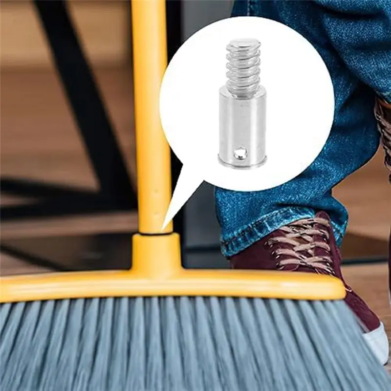 HHTL 2Pcs Threaded Tip Replacement Spare Parts Repair Kit,Aluminum Threaded Handle Tips For 0.72 Inch Wood Or Metal Poles