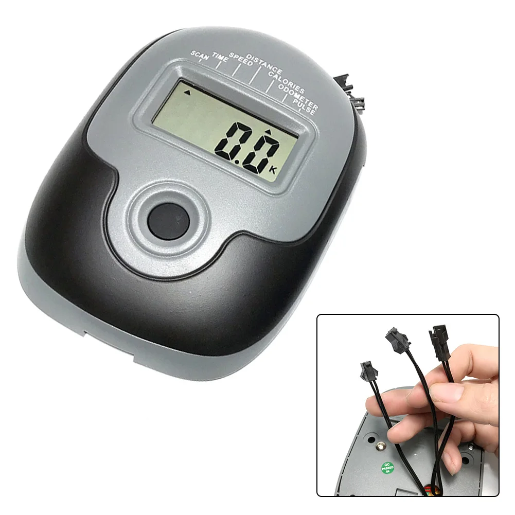 تتبع تقدم اللياقة البدنية بسهولة على دراتك الثابتة مع عداد السرعة المبتكر الذي يتميز بواجهة عرض LED شفافة #6