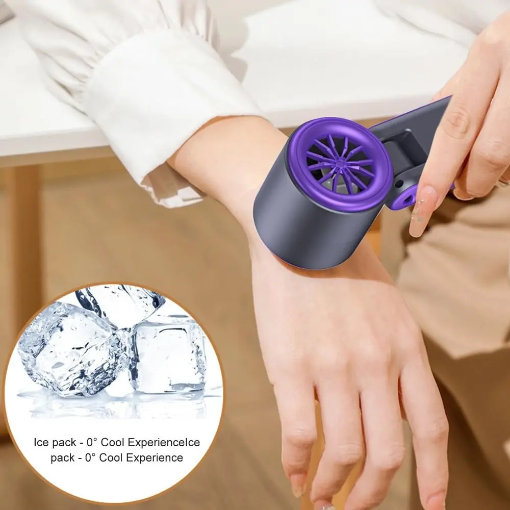 

Violent LED Display USB Fan Powerful Folding Quiet Fan Rechargeable High Speed Portable Fan Office Use