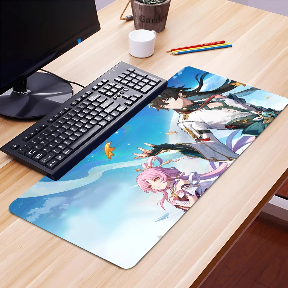 I-Imbibitor Lunae Mousepad Non-slip Suitable For Office Computers Laptops E-sports Game Desk Mats XXL Keyboard
