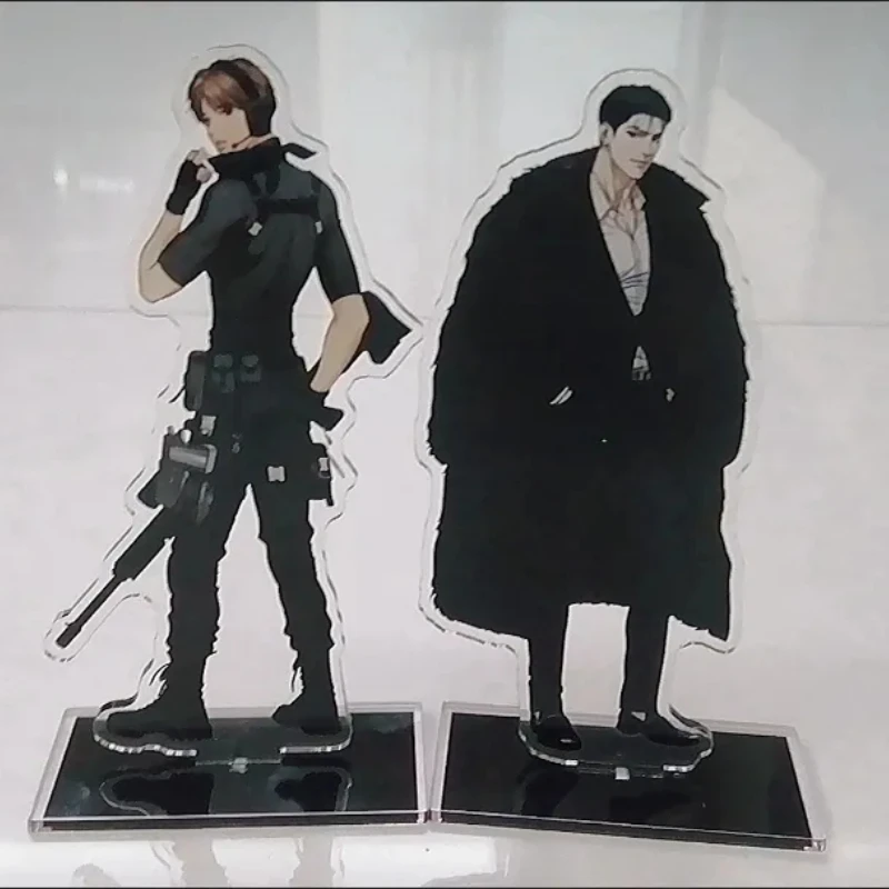 mingwa merch, Manwha, jinx manhwa, Yaoi BL, Joo Jaekyung , Kim Dan, Boys Love, Anime Figure Acrylic Stand for Desk Decor 2Pcs