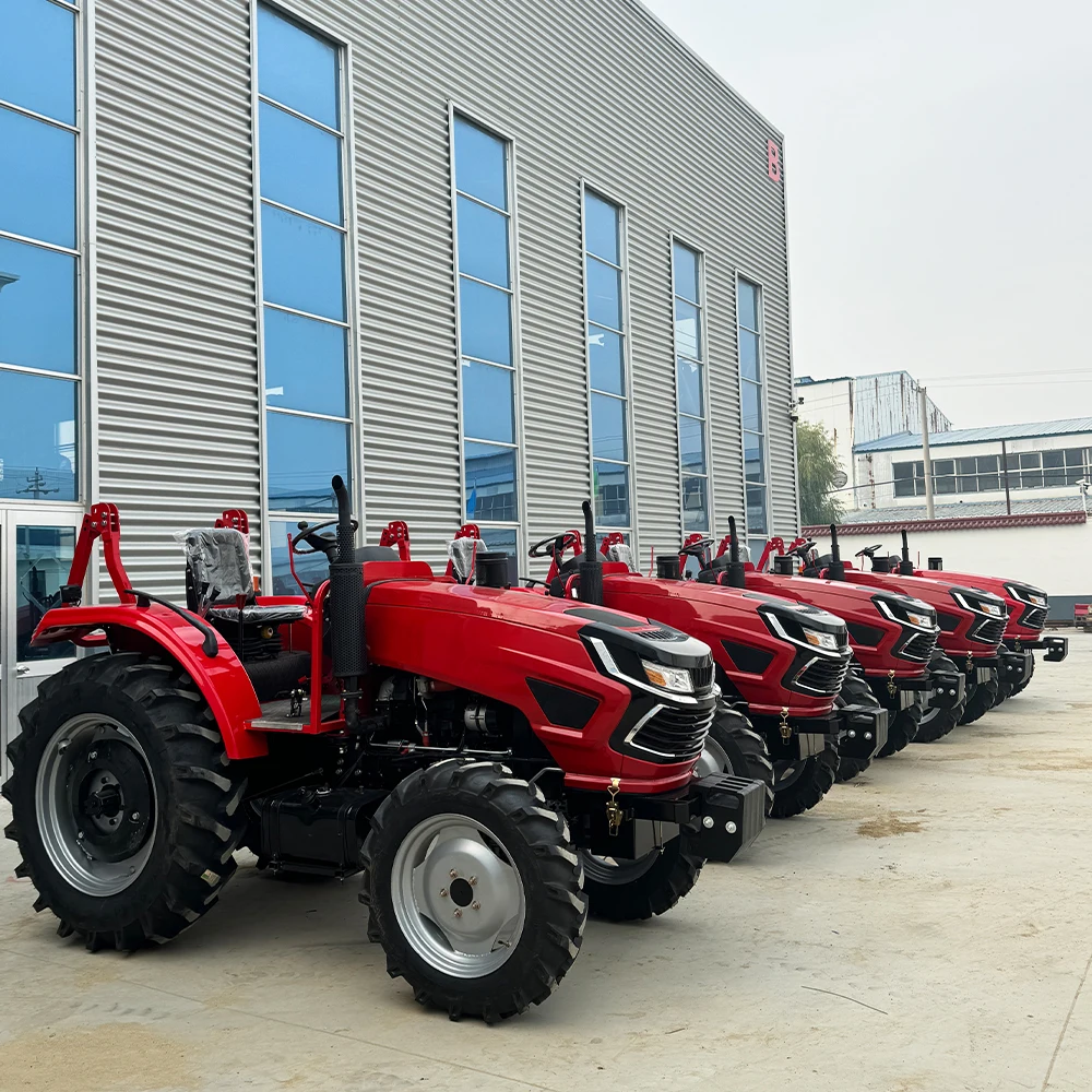 

China Top 10 Tractor Brands Small Mini Chinese Compact Farm Diesel Engine 4wd 4x4 Tractors for Agriculture Used
