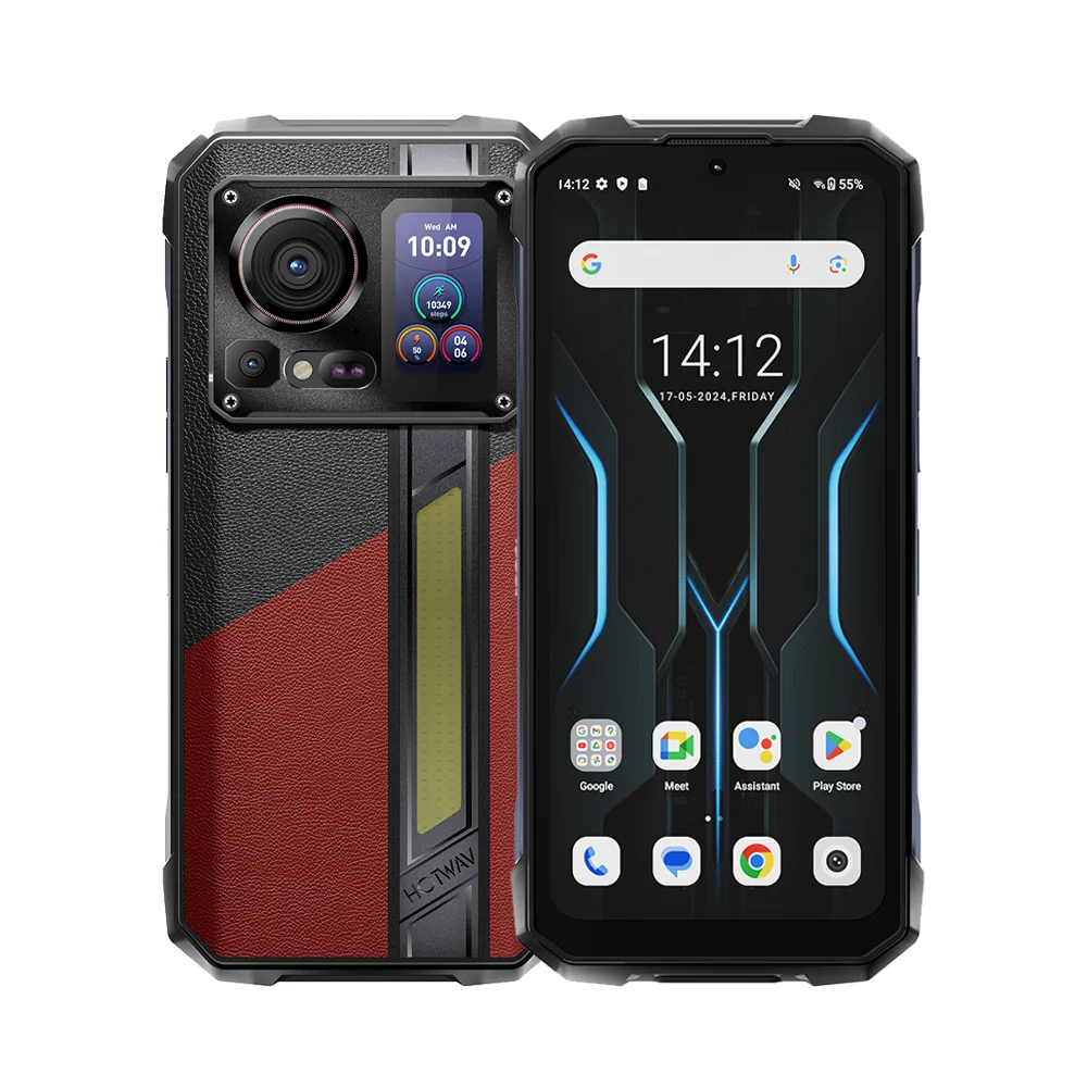 [Versand aus Europa] HOTWAV Hyper 7 Pro 5G Outdoor-Handy 6,6-Zoll FHD+ 120Hz Display 36(12+24)GB RAM+256GB ROM Dimensity 7050 5G 10800mAh Akku 33W Schnellladung 200MP+32MP Kamera Android 14 NFC