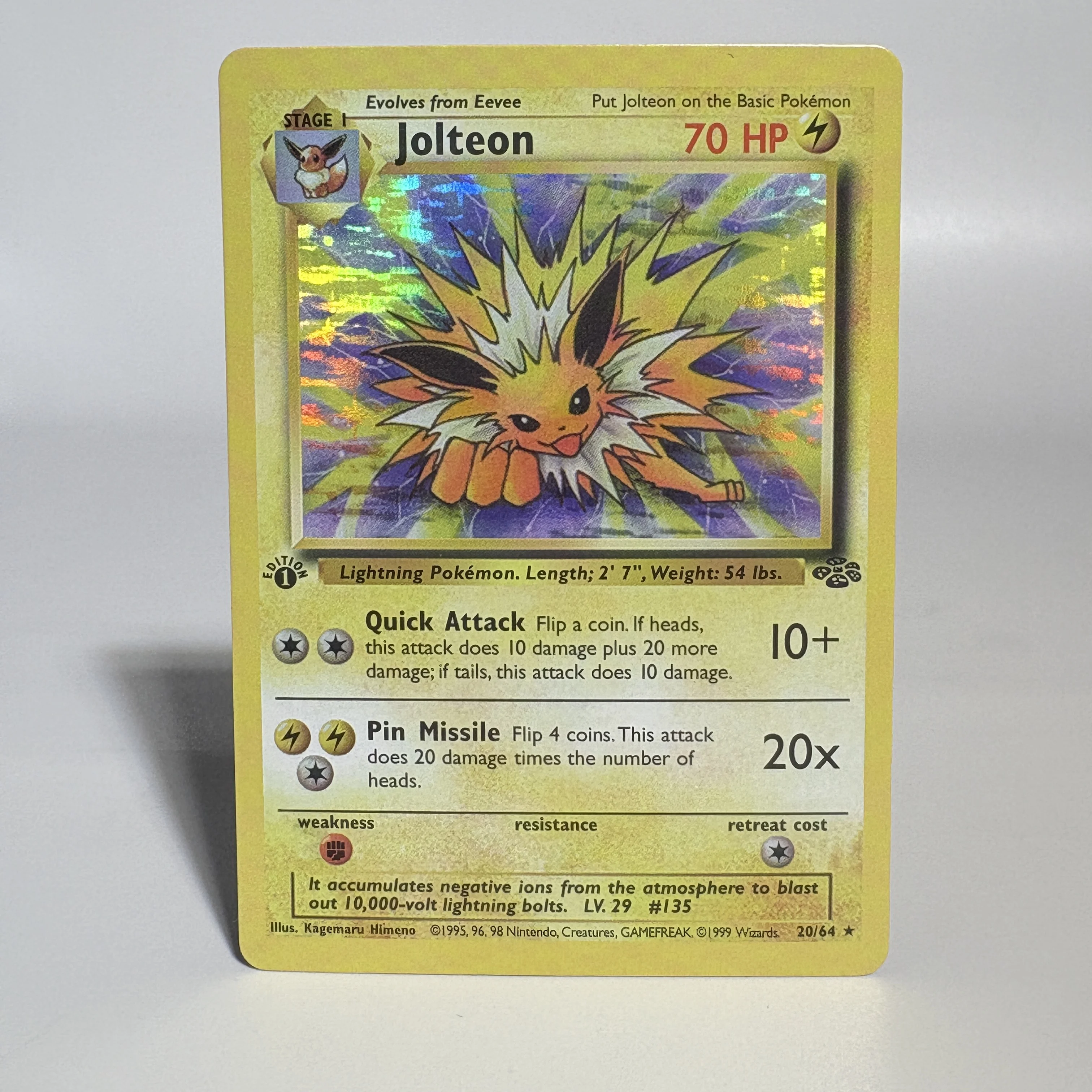 PKM 카드 고품질 호일 카드 LIGHT VAPOREON LUGIA LIGHT FLAREON 트레이딩 카드 프록시 컬렉션 배틀 카드