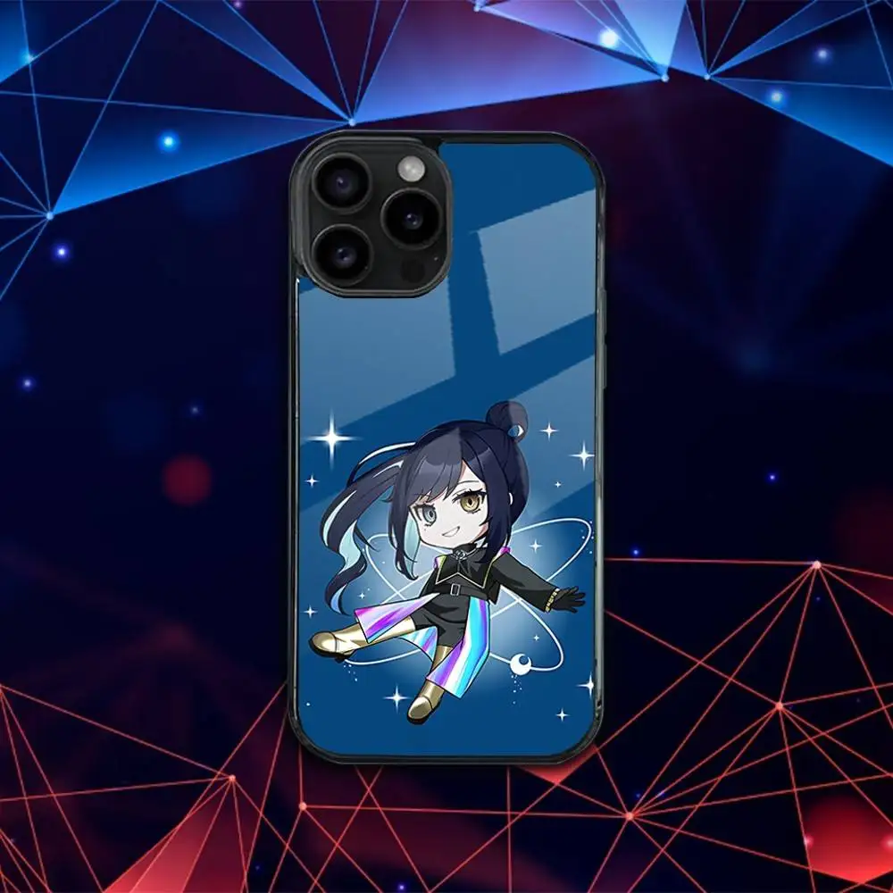 حافظة هاتف A-Ado K-Kyogen X Uta لهاتف iPhone 17,16,15,14,13,12,11,Pro,Max,Plus,Mini,SE4,E شحن لاسلكي Magsafe مغناطيسي