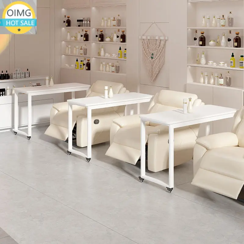 Professional Beauty Nail Table Drawers Design Equipment Manicurist Tables Luxury Display Mesa De Manicure Salon Home Furnishings
