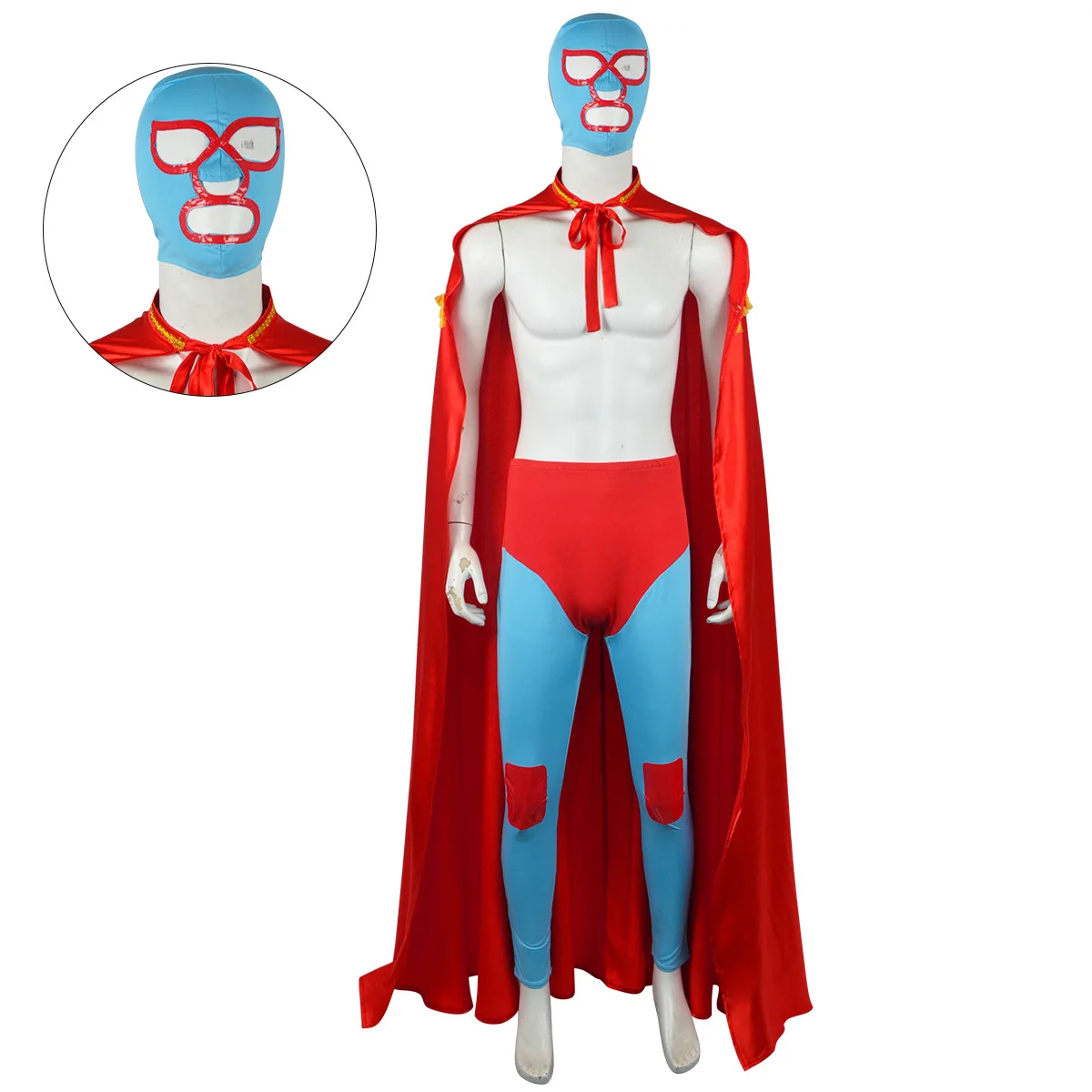 Disfraz de Luchador de Lucha Libre, Túnica de Combate de Toros, Disfraces de Cosplay, Ropa para Actuaciones en Fiestas de Halloween para Adultos Hombres
