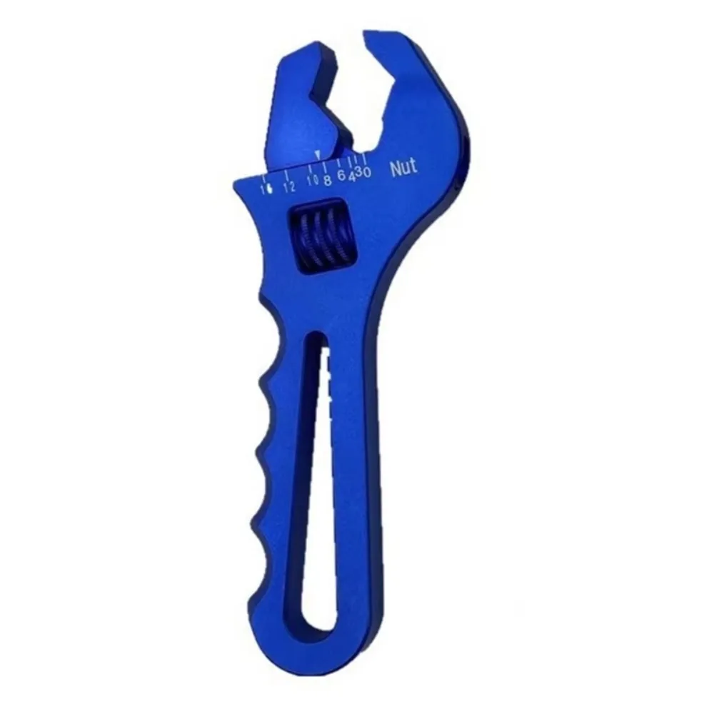 

Lightweight Adjustable Wrench Aluminum 3AN-16AN AN Hose Fitting Spanner Manual Red/Blue/Black Oil Hose End Fitting Spanner DIY